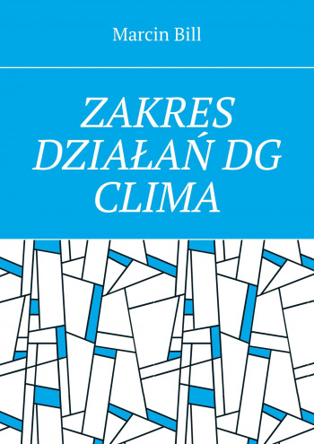 Zakres działań DG Clima