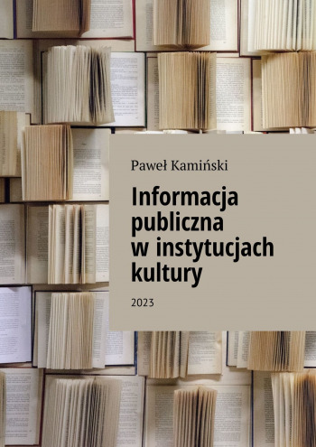 Informacja publiczna w instytucjach kultury